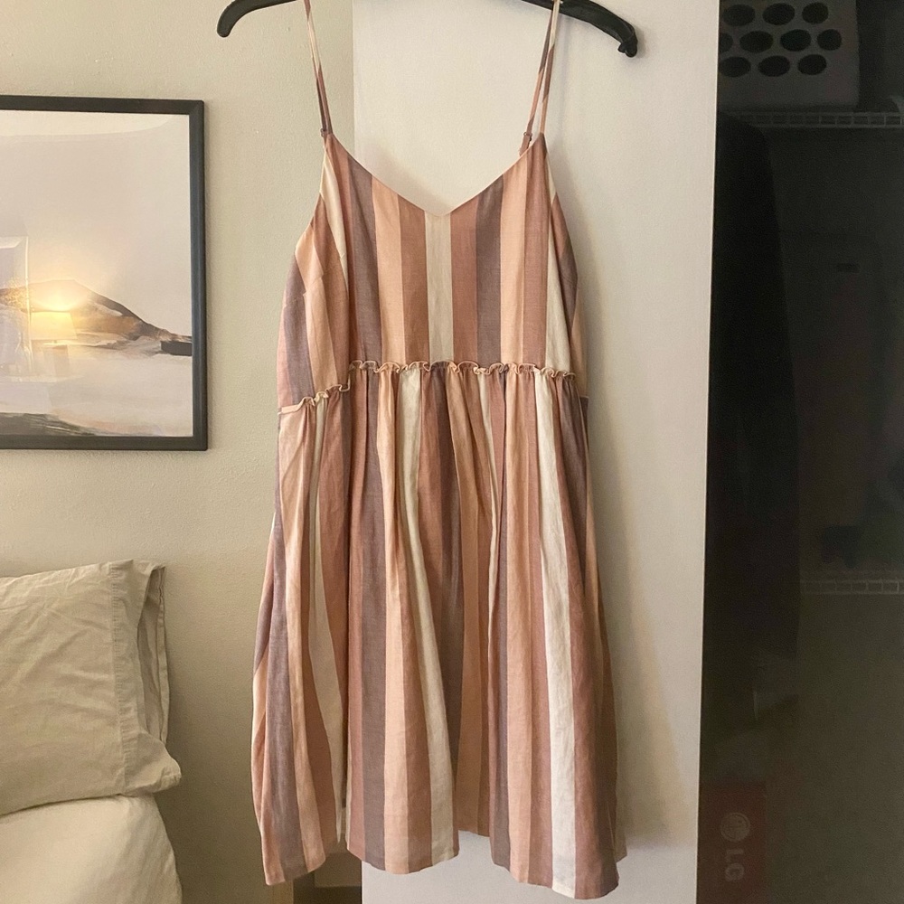 Madewell Skinny Strap Swing Dress